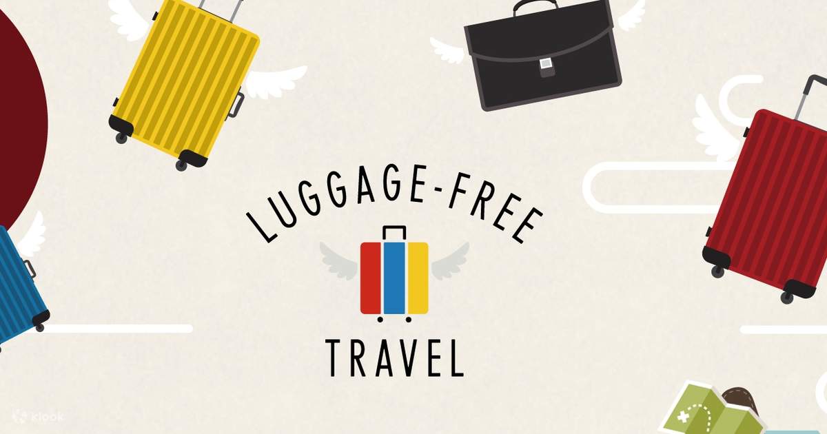 Luggage free travel clearance